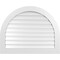 Ekena Millwork Round Top Surface Mount PVC Gable Vent: Functional, w/ 3-1/2"W x 1"P Standard Frame, 40"W x 32"H GVPRT40X3201SF - alternate 1